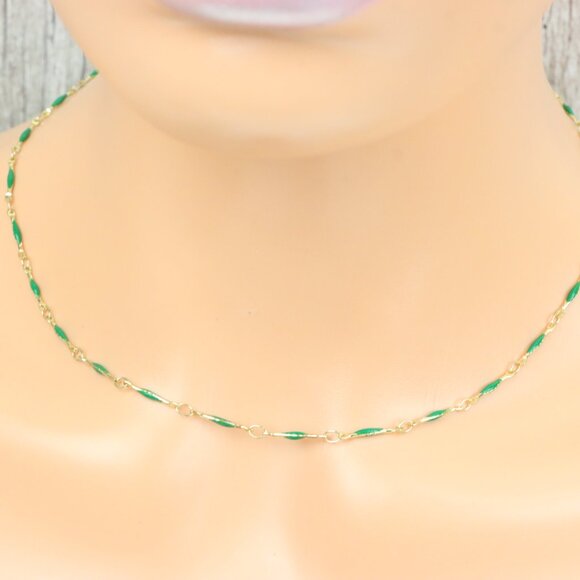 "Minimalist Necklace Chain, Elegant Jewelry for Women & Girls | MLCRC1804 - Picture 9 of 10